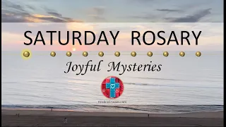 Saturday Rosary • Joyful Mysteries of the Rosary 💙 Sunrise Over the Ocean