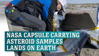 NASA capsule carrying largest asteroid samples lands on Earth