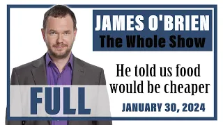 James O'Brien - The Whole Show: He told us food would be cheaper