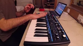 I Wanna Dance With Somebody by Whitney Houston - Synth Bass cover