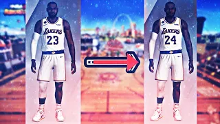 How To Assign Retired Jersey Numbers To Any NBA Player! *VERY EASY* NBA 2K21/NBA2K20