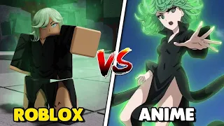 All Moves in The Strongest Battlegrounds vs Anime (TSATSUMAKI)