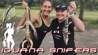 Iguana Snipers: Two Girls, Airguns, and Iguana Hunting in Florida.