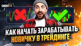 Как ЗАРАБАТЫВАТЬ всем новичкам В ТРЕЙДИНГЕ! 100% МЕТОД анализа графика! Трейдинг обучение !