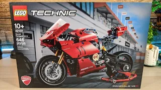 Pure Build 🎧 LEGO Technic Ducati Panigale V4 R set 42107