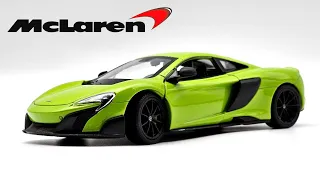 Mclaren 675LT Green Welly #unboxing #mclaren  #675lt  #welly