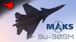 SU-30SM FLIGHT DEMO!! ✈️ MAKS 2019