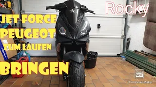 Jetforce Peugeot Roller Reparieren / Jet Force Darkside zum laufen bringen / Startet nicht