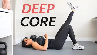 DEEP CORE ACTIVATION (Transverse abdominis, pelvic floor strengthening)|