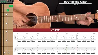 Dust In The Wind Guitar Cover Kansas 🎸|Tabs + Chords|
