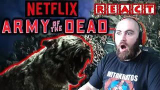 Army of the Dead Invasão em Las Vegas Trailer oficial Netflix react