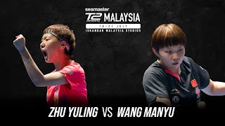 T2 Diamond 2019 Malaysia (Women's Final) | Wang Manyu vs Zhu Yuling | Full Match