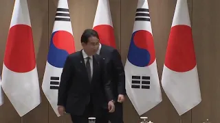 Leaders of South Korea, China and Japan to meet Monday for their first trilateral talks since 2019