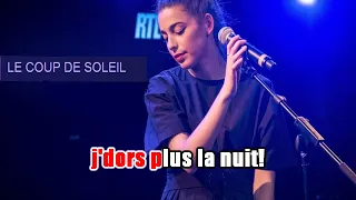 Karaoké Léa Paci - Le coup de soleil, live 2017