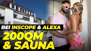 Nachts bei INSCOPE und Model Alexa!