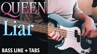 Queen - Liar /// BASS LINE [Play Along Tabs]