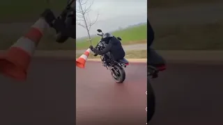 Moto Tmax Crash