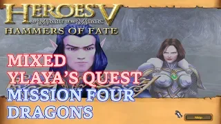 HOMM V: Hammers of Fate - Heroic - Mixed Campaign: Ylaya's Quest - Mission Four: Dragons