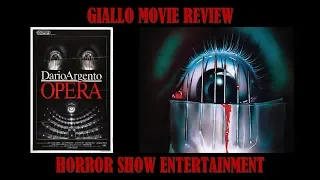 Opera: Giallo Movie Review - Horror Show Entertainment