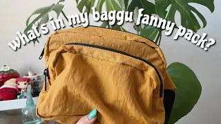 what’s in my baggu fanny pack? | alexis angelina
