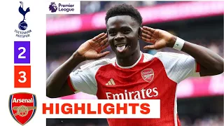 Tottenham vs Arsenal HIGHLIGHTS (2-3): Havertz, Romero, Son & Saka Goal.