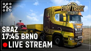 1.50 - LIVE STREAM - Thrustmaster T80 | EURO TRUCK SIMULATOR 2 CZ - ETS2