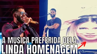 Gusttavo Lima EMOCIONOU a todos ao CANTAR e HOMENAGEAR Marília Mendonça em show em Itaituba. Veja!