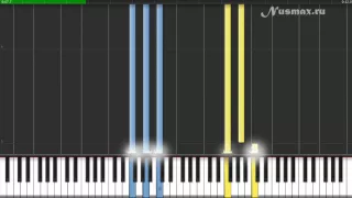 James Newton Howard - I'm Listening (OST I Am Legend) Piano Tutorial (Synthesia + Sheets + MIDI)