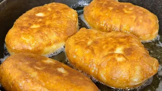 ПИРОЖКИ - как Пух без Дрожжей! Самый Быстрый и Вкусный рецепт!  Универсальное Тесто на КЕФИРЕ.