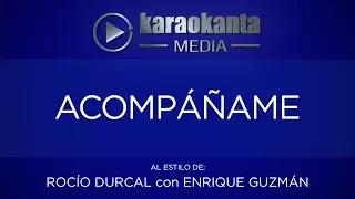 Karaokanta - Rocío Dúrcal con Enrique Guzmán - Acompáñame