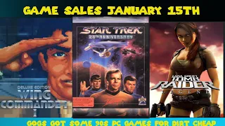 Game Deals Galore: Phoenix Wright HD, Wing Commander on sale, Star Trek Adventures, and More!"