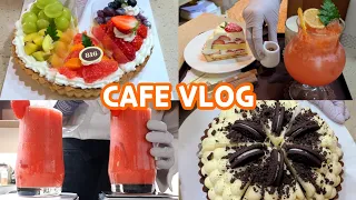 [ENG] cafe vlog 알록달록 과일 디저트 카페 브이로그 ㅣ 카페사장 출근부터 마감까지 음료만들기 디저트만들기 개인카페브이로그