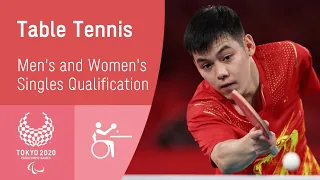 Table Tennis Singles Qualification - Afternoon Session 1 | Day 2 | Tokyo 2020 Paralympic Games