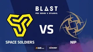 Space Soldiers vs NiP, Stand-off match, BLAST Pro Series Istanbul 2018