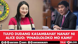 Tulfo dudang kasambahay nanay ni Alice Guo: 'Pinagloloko mo kami!'