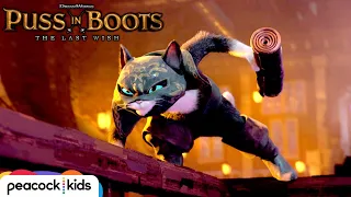 Escape The Three Bears! Puss in Boots Chase Scene | PUSS IN BOOTS: THE LAST WISH