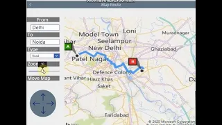 Show Route in Movable Map of PowerApp