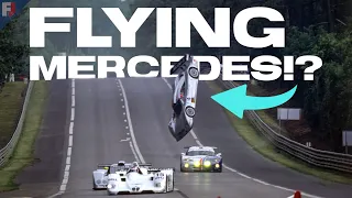 The Flying Mercedes CLR at the 1999 Le Mans