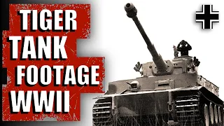 German Tiger tank WW2 footage combat video, Deutscher Panzer Tiger Zweiter Weltkrieg