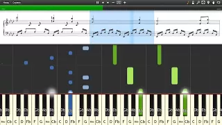 Richard Clayderman - Greensleeves - Piano tutorial and cover (Sheets + MIDI)