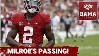 Jalen Milroe's dime, Brandon Miller's exit and Nick Saban comments on Alabama football