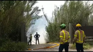 Incendi forestal a Viladecavalls