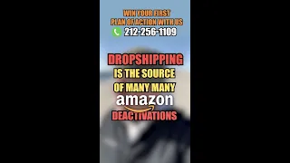 Dropshipping on Amazon: Source of Account Deactivations