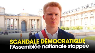 Scandale démocratique : l’Assemblée nationale stoppée | Adrien Quatennens