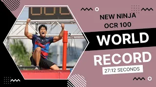 NEW WORLD RECORD AND GUINNESS WORLD RECORD FOR NINJA OCR 100 - Mark Julius Rodelas - PHILIPPINES