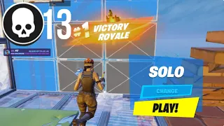 Renegade Raider 13 Elimination Solo Gameplay Win (NEW Fortnite Chapter 5 PS5 Controller)