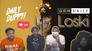 AMERICANS REACT| Loski - Daily Duppy | GRM Daily