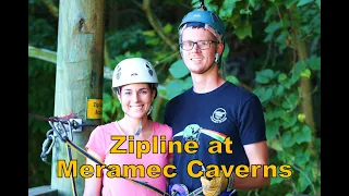 Zipline at Meramec Caverns