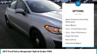 2019 Ford Police Responder Hybrid Sedan P10527
