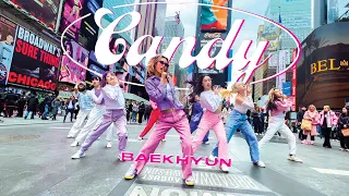 [KPOP IN PUBLIC NYC | TIMES SQUARE] BAEKHYUN 백현 'Candy' Dance Cover by OFFBRND